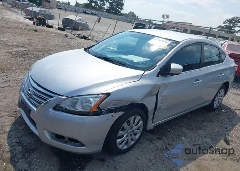 2015 Nissan Sentra Fe+ S/S/Sl/Sr/Sv из США, поврежденный, VIN 3N1AB7AP5FY266442